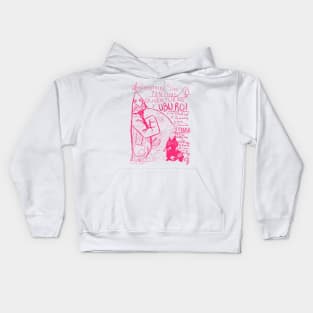 Ubu Roi - magenta Kids Hoodie